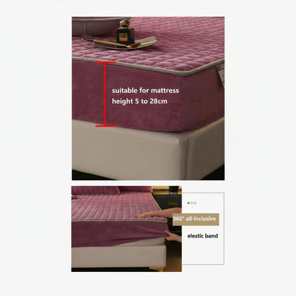 Breathable Fitted Bed Sheet Set with Soft Elastic Design | Comfortable Mattress Cover for All-Season Sleep