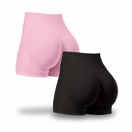 Seamless Biker Shorts with Scrunch Butt Lift | High-Stretch Gym Shorts for Comfortable Workout Support