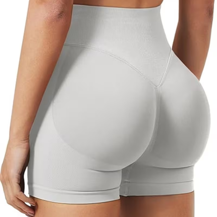 Seamless Biker Shorts with Scrunch Butt Lift | High-Stretch Gym Shorts for Comfortable Workout Support