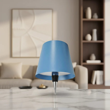 Bottle Table Lamp with Adjustable Brightness | USB Rechargeable LED Light for Custom Home Décor