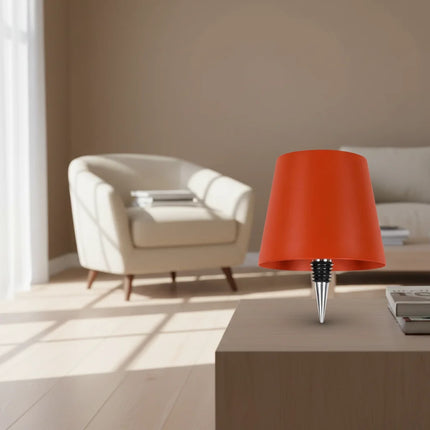 Bottle Table Lamp with Adjustable Brightness | USB Rechargeable LED Light for Custom Home Décor