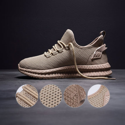 Breathable Running Shoes for Men with Lightweight Cushioned Sole | Comfortable Sneakers for Training and Casual Wear