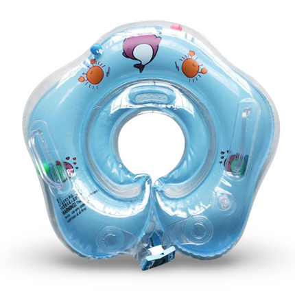 Baby Float Neck Ring with Adjustable Support | Safe and Easy Infant Bath Time for Gentle Water Play