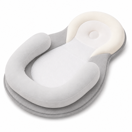 Baby Head Support Pillow for Stroller and Car Seat | Ergonomic Comfort for Reflux Relief and Enhanced Support