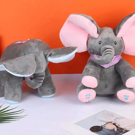 Interactive Elephant Baby Toy for Tummy Time with Musical Sounds | Engaging Fun for Sensory Discovery
