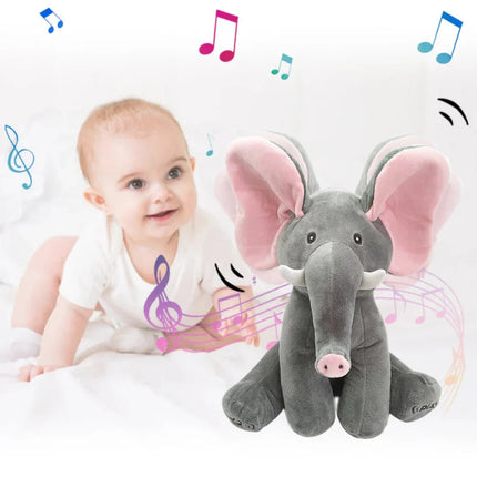 Interactive Elephant Baby Toy for Tummy Time with Musical Sounds | Engaging Fun for Sensory Discovery