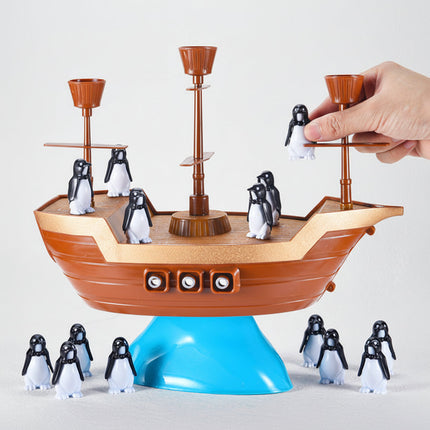 Balancing Game for Kids with Pirate Ship & Penguin Stacking | Fun Skill-Building Activity for Ages 3+