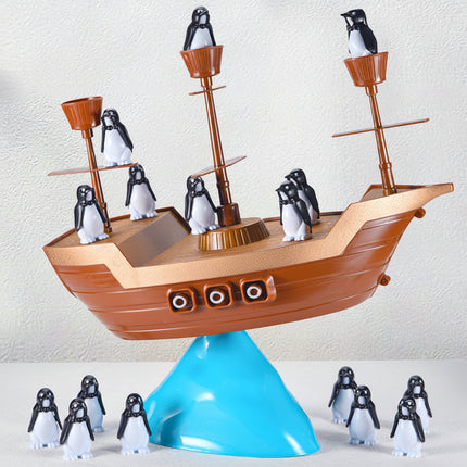 Balancing Game for Kids with Pirate Ship & Penguin Stacking | Fun Skill-Building Activity for Ages 3+