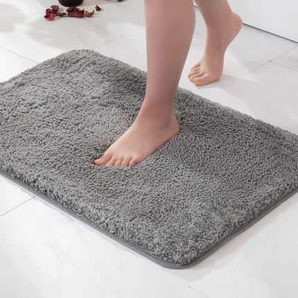 Ultra-Soft Plush Bath Rug with Non-Slip Backing | Highly Absorbent for Bathroom Comfort