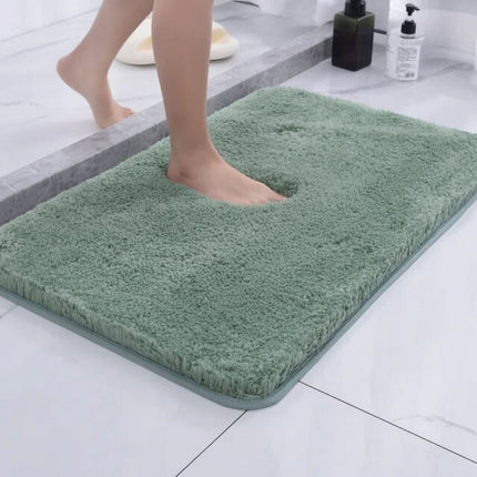 Ultra-Soft Plush Bath Rug with Non-Slip Backing | Highly Absorbent for Bathroom Comfort