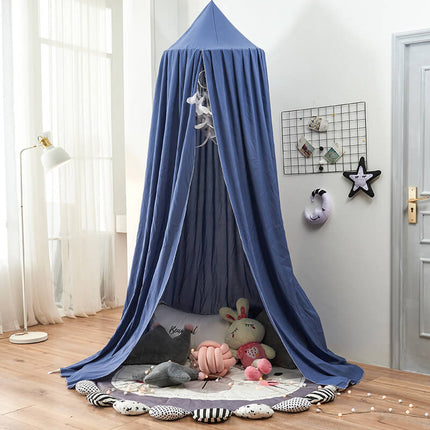 Nursery Kids Bed Canopy with Lightweight Fabric | Cozy Hanging Decor for Playtime and Reading Spaces