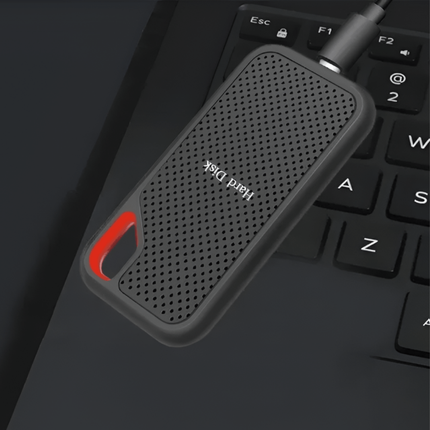 Portable External SSD Drive with High-Speed Data Transfer | Durable Aluminum Storage for Photos, Videos, and Documents
