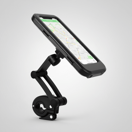 Waterproof Bike Phone Mount with 360-Degree Rotation | Hands-Free Holder for Safe Riding and Navigation