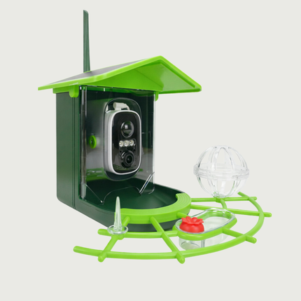 Bird Feeder Camera with 2K HD Video | WiFi App Control for Backyard Bird Watching