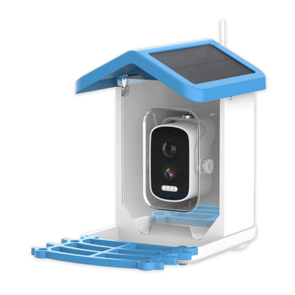 Bird Feeder Camera with Solar Roof for HD Video Capture | Smart App Access for Easy Birdwatching