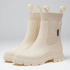 Chelsea Boots for Women Slip On, Womens Boots with Textured Grip Sole for Rain, Waterproof Boots Ankle Height_00
