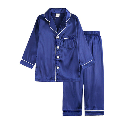 Kids Pajama Set with Button Top and Elastic Waist Pants | Comfortable Sleepwear for Bedtime and Lounging
