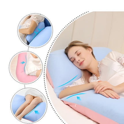 Body Pillow for Pregnancy with Full Body Support | Side Sleeper Cushion for Comfort and Resting