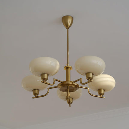 Elegant Bonnie Chandelier - Modern Crystal Lighting Fixture for Living Room & Dining Room Decor