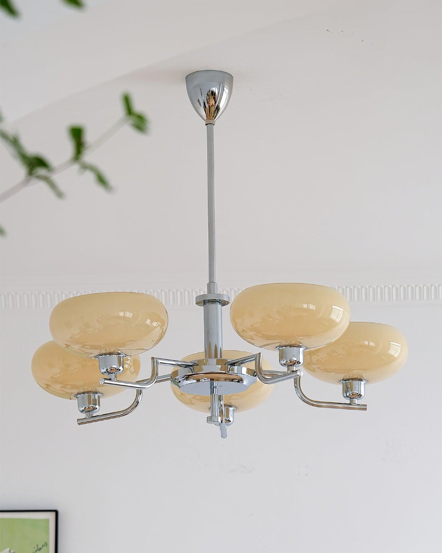 Elegant Bonnie Chandelier - Modern Crystal Lighting Fixture for Living Room & Dining Room Decor
