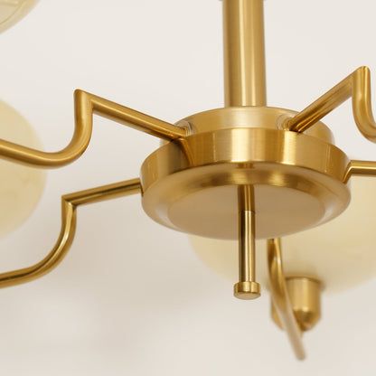 Elegant Bonnie Chandelier - Modern Crystal Lighting Fixture for Living Room & Dining Room Decor