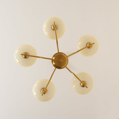 Elegant Bonnie Chandelier - Modern Crystal Lighting Fixture for Living Room & Dining Room Decor