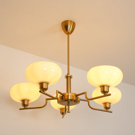 Elegant Bonnie Chandelier - Modern Crystal Lighting Fixture for Living Room & Dining Room Decor