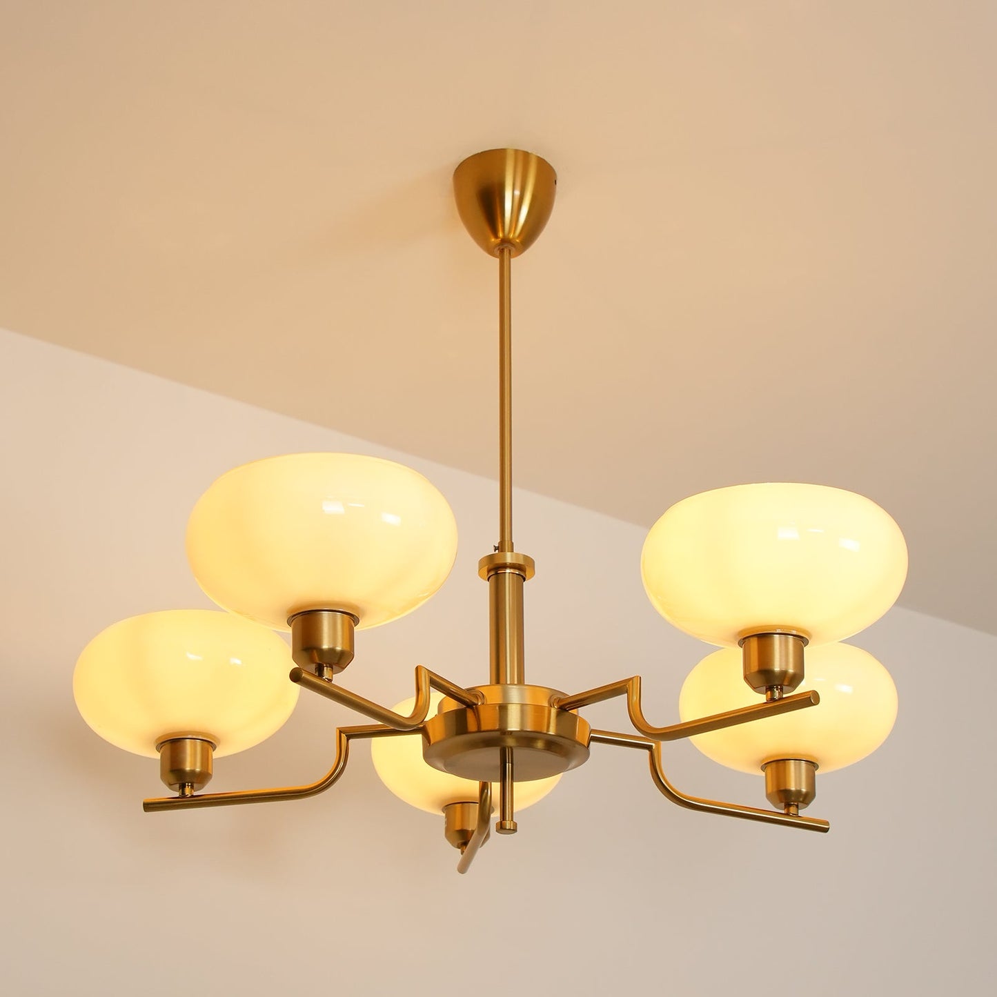Elegant Bonnie Chandelier - Modern Crystal Lighting Fixture for Living Room & Dining Room Decor
