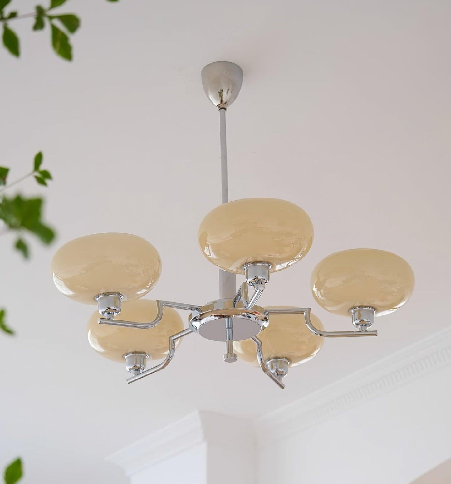Elegant Bonnie Chandelier - Modern Crystal Lighting Fixture for Living Room & Dining Room Decor