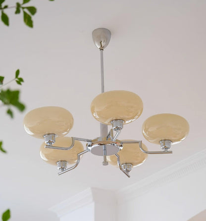 Elegant Bonnie Chandelier - Modern Crystal Lighting Fixture for Living Room & Dining Room Decor