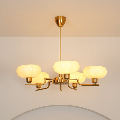 Elegant Bonnie Chandelier - Modern Crystal Lighting Fixture for Living Room & Dining Room Decor
