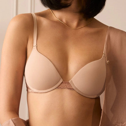 Women's Push Up Bra with Underwire Support | Everyday Lift and Smooth Shape for All-Day Comfort