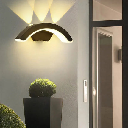 Waterproof Outdoor Wall Light with IP66 Rating | Modern Black Lantern for Gardens and Patios