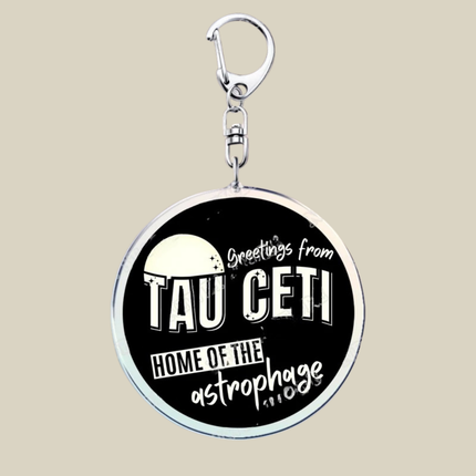 Bunnycat Keychain Charm with Lobster Clasp | Cute Acrylic Cartoon Key Ring for Bags and Gifts
