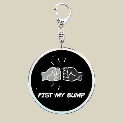 Bunnycat Keychain Charm with Lobster Clasp | Cute Acrylic Cartoon Key Ring for Bags and Gifts