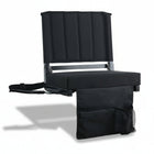 Padded Folding Stadium Chair with Backrest & Cup Holder | Comfortable Support for Bleachers and Outdoor Events_00