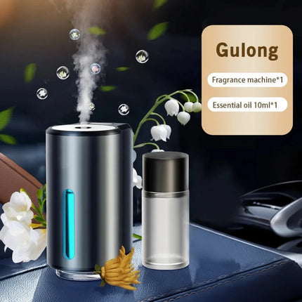 Car Air Freshener Diffuser with Adjustable Scent Control | Essential Oil Aromatherapy for a Fresh Driving Experience