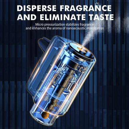 Car Air Freshener Diffuser with Adjustable Scent Control | Essential Oil Aromatherapy for a Fresh Driving Experience