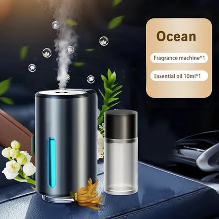 Car Air Freshener Diffuser with Adjustable Scent Control | Essential Oil Aromatherapy for a Fresh Driving Experience