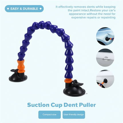 Car Dent Puller Suction Tool with Strong Grip for Quick Paintless Auto Body Repair