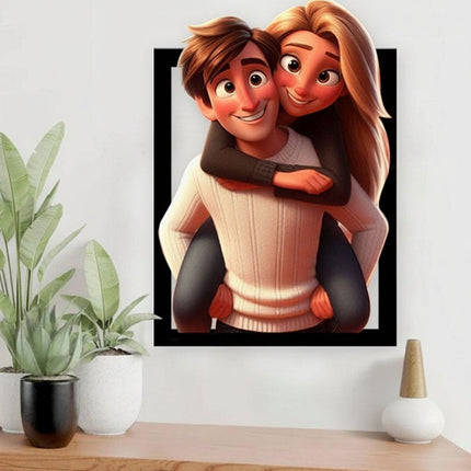 Personalized 3D Acrylic Photo Frame with Custom Engraving | Meaningful Home Décor for Cherished Memories