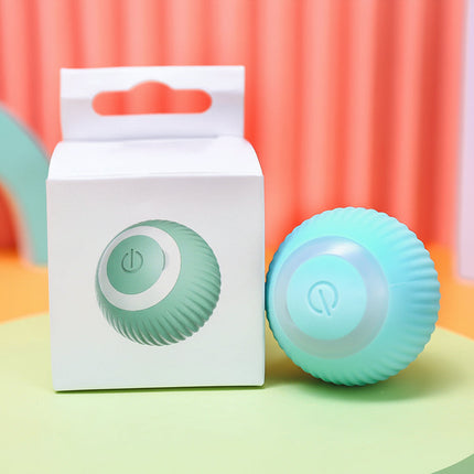 Interactive Cat Toy Ball with Smart Touch Activation | Automatic Movement for Indoor Play and Exercise