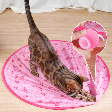 Interactive Cat Toy Ball with Smart Touch Activation | Automatic Movement for Indoor Play and Exercise