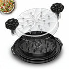 Chicken Shredder Tool with Glass Bowl, Manual Meat Shredder with Non Slip Base, Kitchen Tool for Pulled Chicken_00