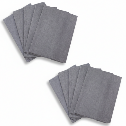 Streak-Free Microfiber Cleaning Cloths for Glass & Surfaces | Reusable Wipes for Effortless Cleaning