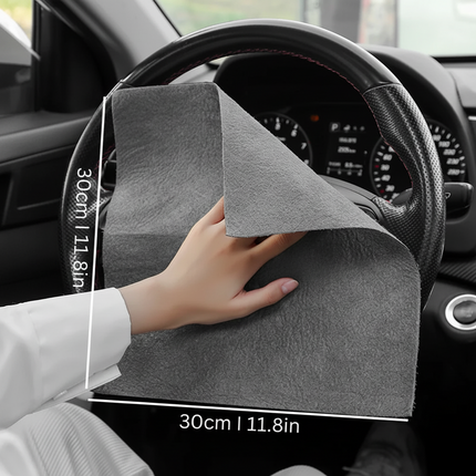 Streak-Free Microfiber Cleaning Cloths for Glass & Surfaces | Reusable Wipes for Effortless Cleaning