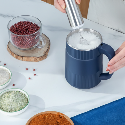 Electric Coffee Grinder with One-Touch Control | Compact Grain Mill for Fast Home Baking