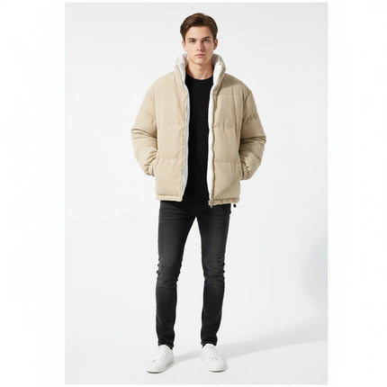 Warm Lined Corduroy Jacket with Full Zip Front | Stylish Winter Outerwear for Everyday Comfort