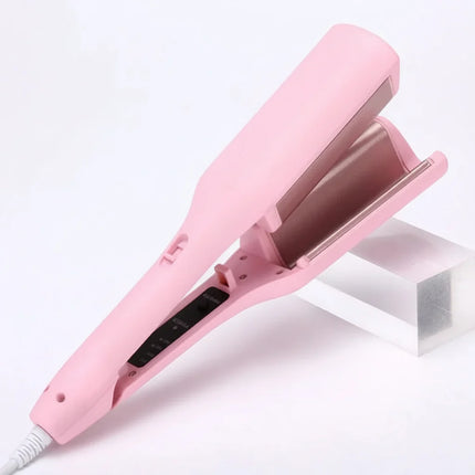 Ceramic Double Barrel Hair Curler with Fast Heating for Smooth, Lasting Waves | Adjustable Temperature for Frizz-Free Styling