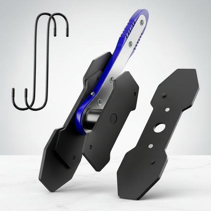 Ratcheting Brake Caliper Tool with Magnetic Plates for Easy Piston Compression | One-Handed Design for Quick Brake Pad Changes